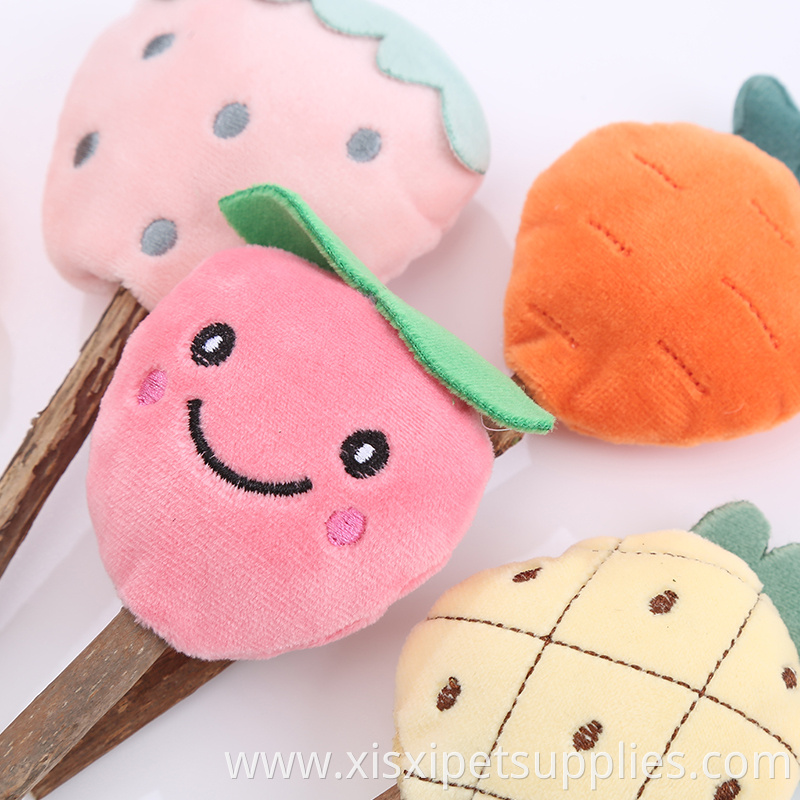 cute matatabi catnip plush lollipop with built-in bells plush cat toy
